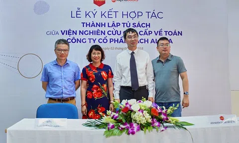 Giáo sư, chuyên gia đầu ngành ra mắt tủ sách Toán học mang tính ứng dụng cao